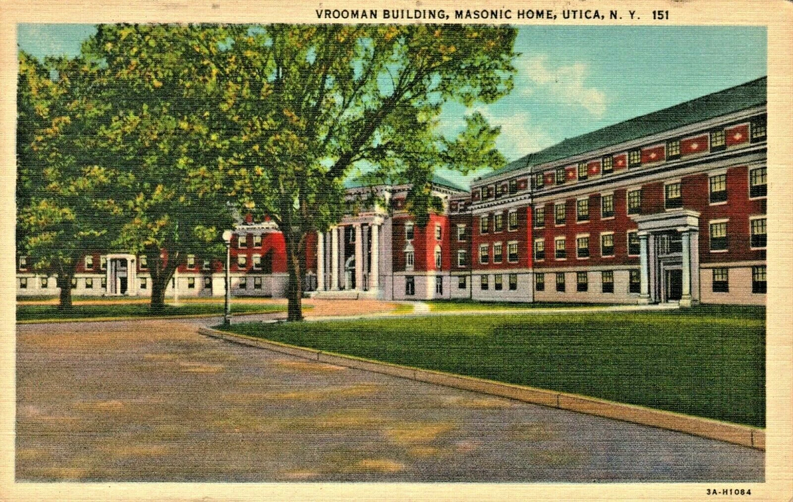 Vrooman Building, Masonic Home, Utica, N.Y.